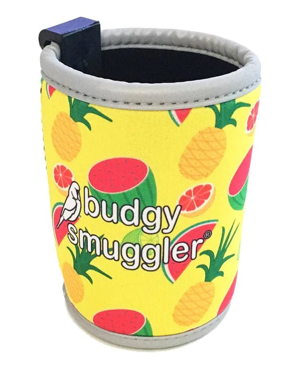 Budgy Smuggler Stubby Coolers With Clip Splash Swimwear Underwear Fruit Salad 1000015444