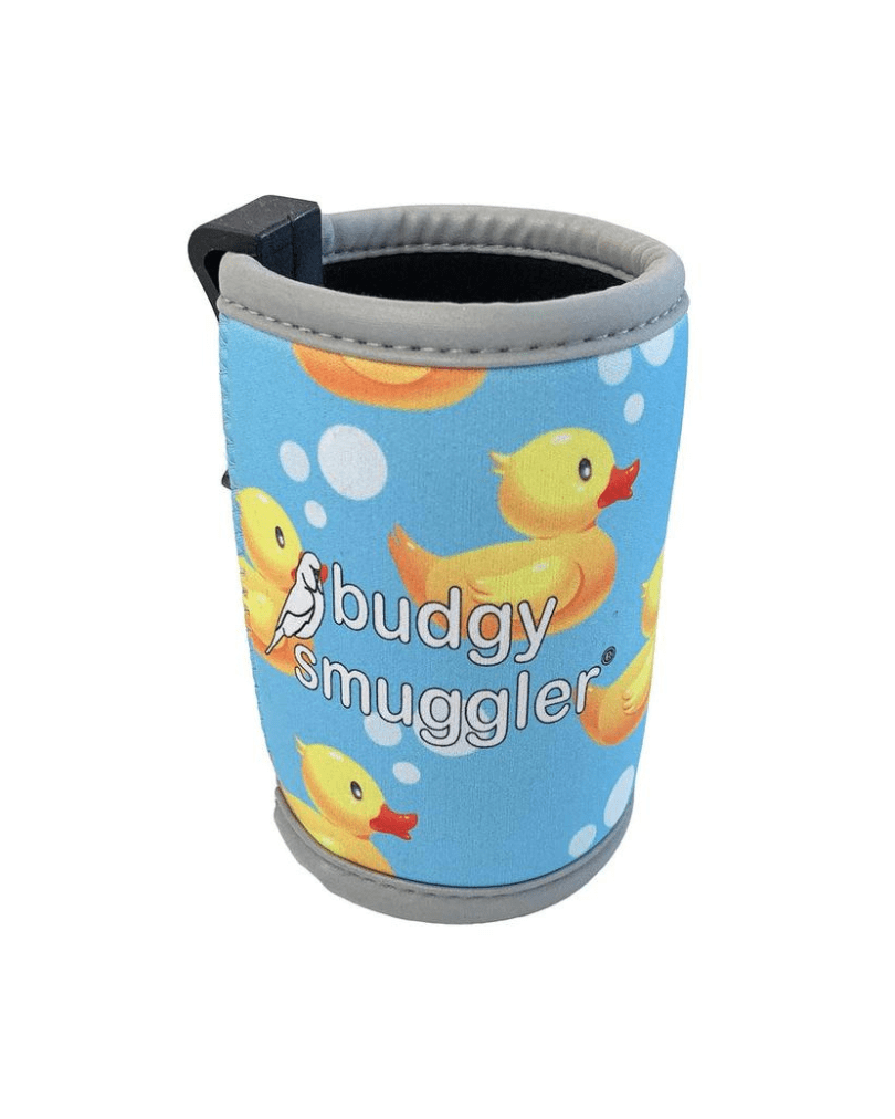 Budgy Smuggler Stubby Coolers With Clip Splash Swimwear Underwear Rubber Ducks 1000015055