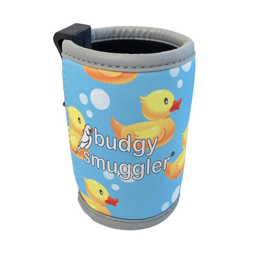 Budgy Smuggler Stubby Coolers With Clip Splash Swimwear Underwear Rubber Ducks 1000015055