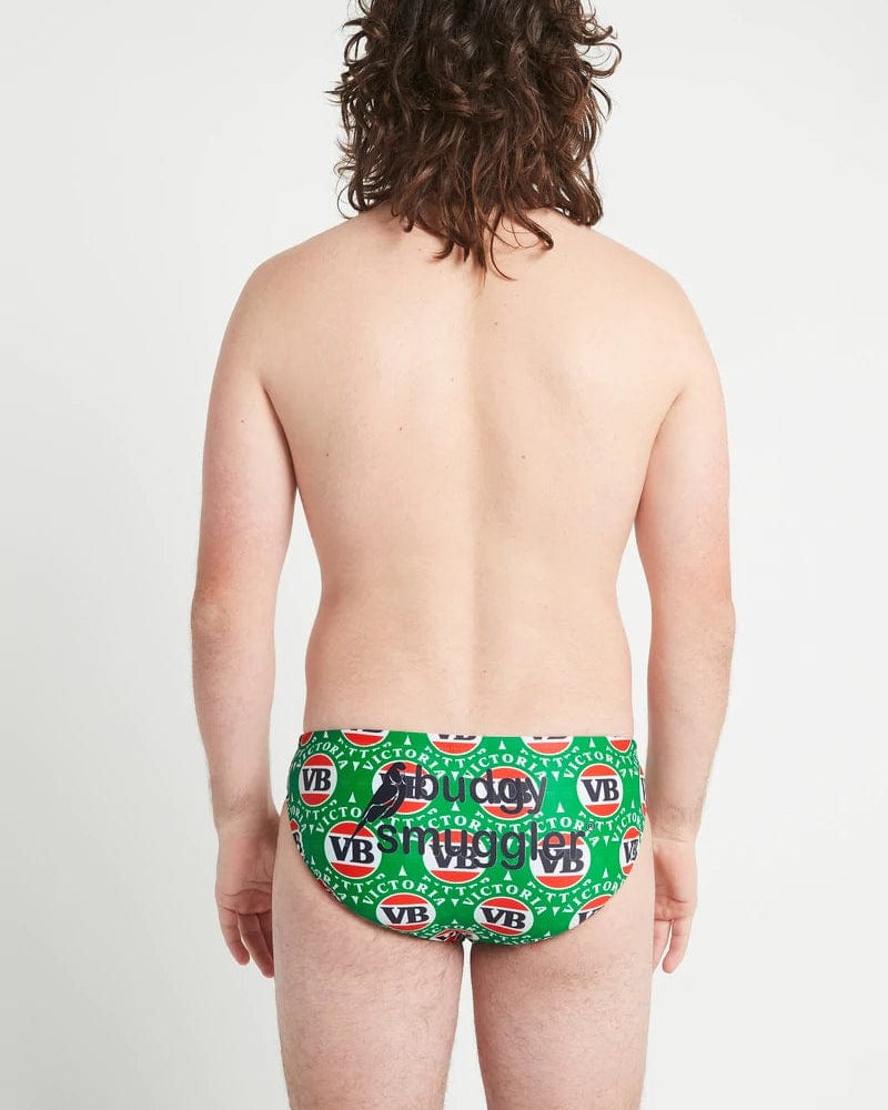 Budgy Smuggler VB Classic Green Budgy Smugglers - VB Classic Green Splash Swimwear Underwear