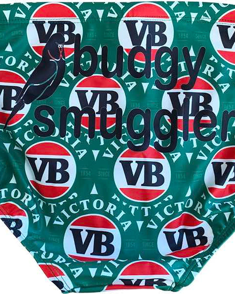 Budgy Smuggler VB Classic Green Budgy Smugglers - VB Classic Green Splash Swimwear Underwear