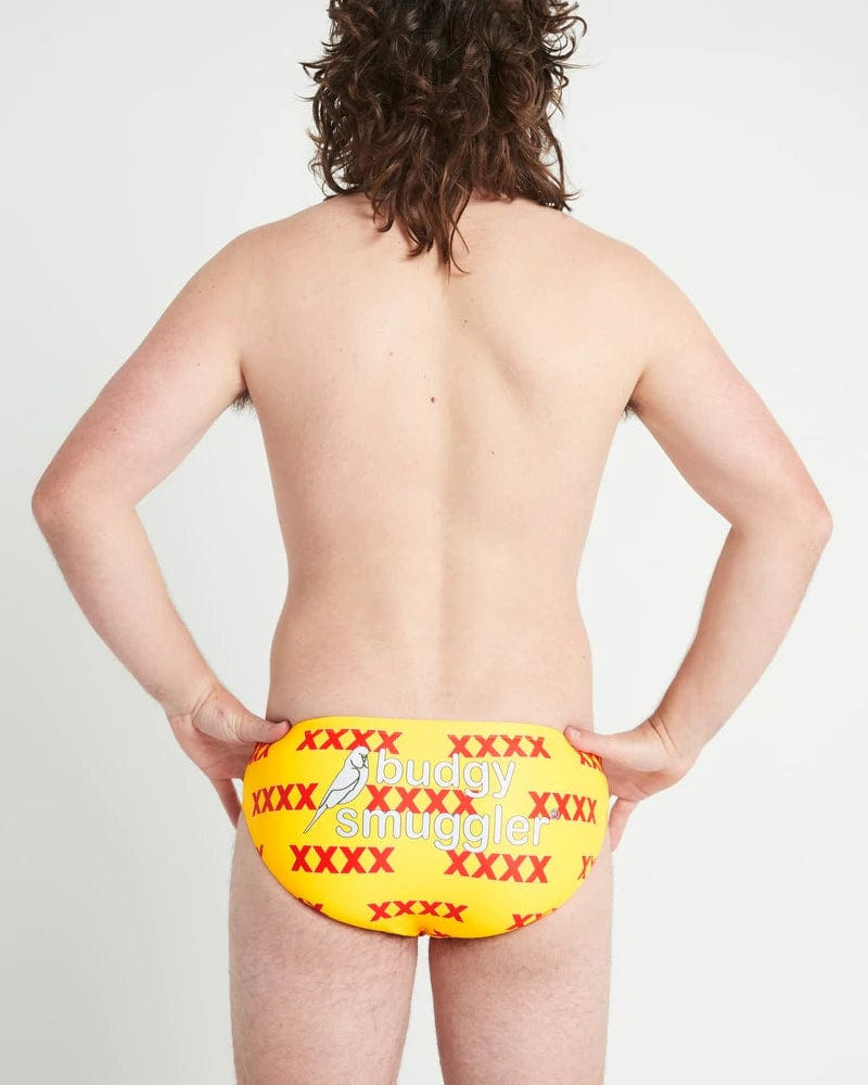 Budgy Smuggler XXXX Logos Budgy Smugglers - XXXX Logos Splash Swimwear Underwear 30 1000015052