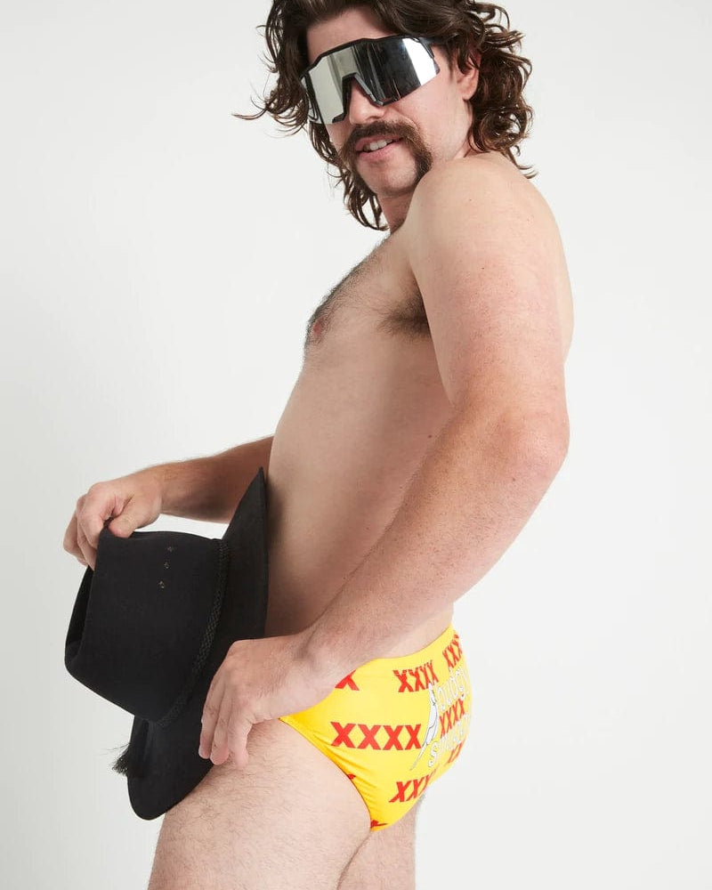 Budgy Smuggler XXXX Logos Budgy Smugglers - XXXX Logos Splash Swimwear Underwear