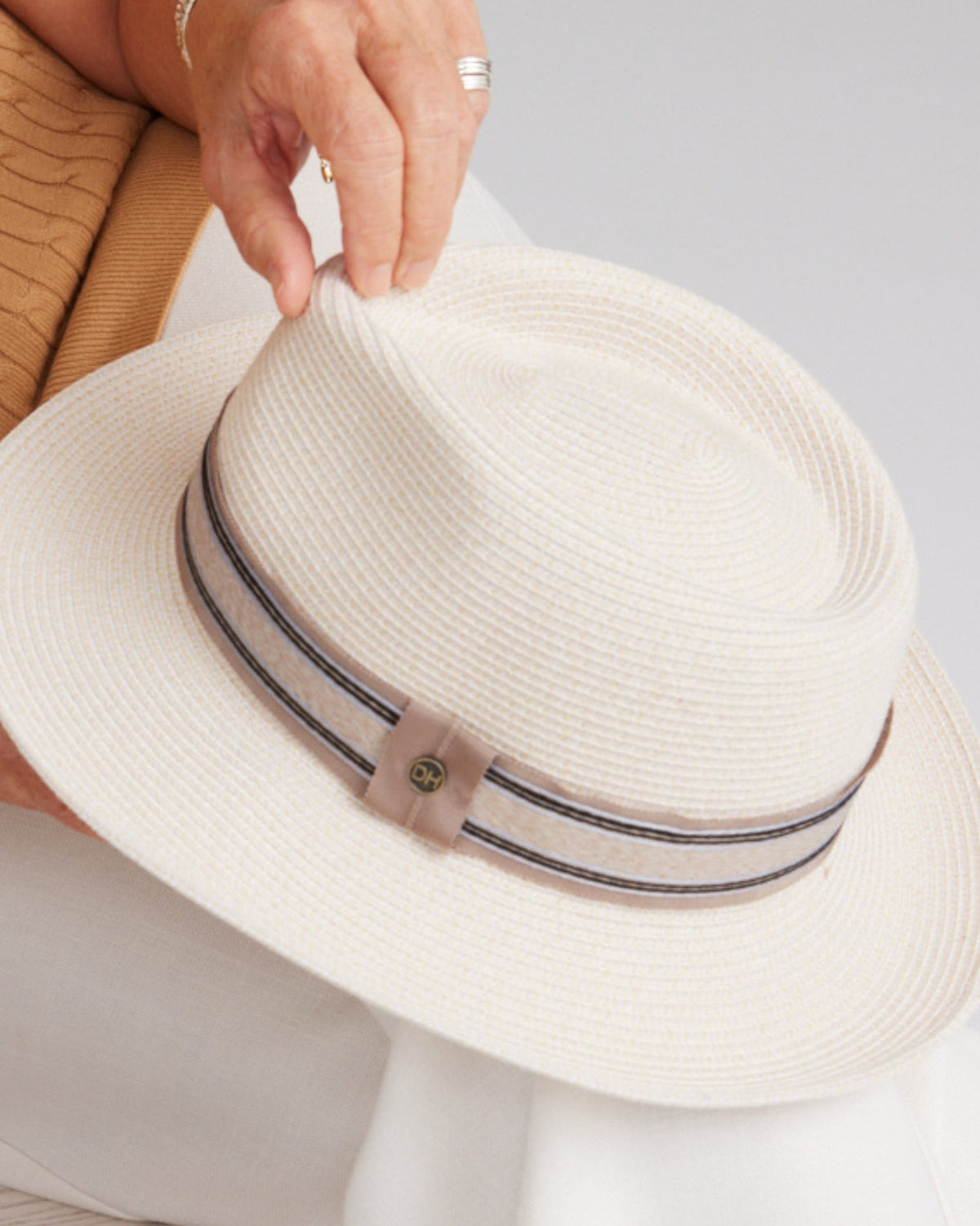 Canopy Bay Canopy Bay Claremont Fedora - Ivory Canopy Bay Claremont Fedora - Ivory Splash Swimwear Hats
