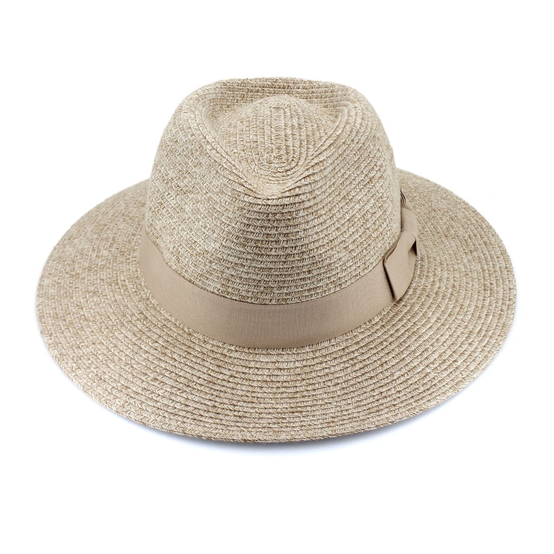 Canopy Bay Sherry Fedora Hat - Oatmeal Canopy Bay Peta Fedora - Mix Camel/Ivory Splash Swimwear