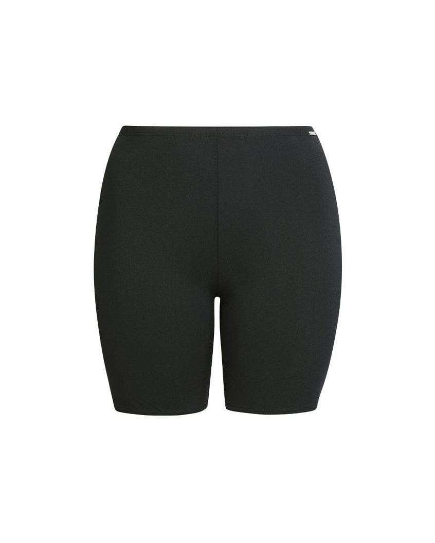 Capriosca Capriosca Chlorine Resistant Black Bike Tight Swim Shorts Capriosca Chlorine Resistant Black Bike Tight Swim Shorts Splash Swimwear Skirts