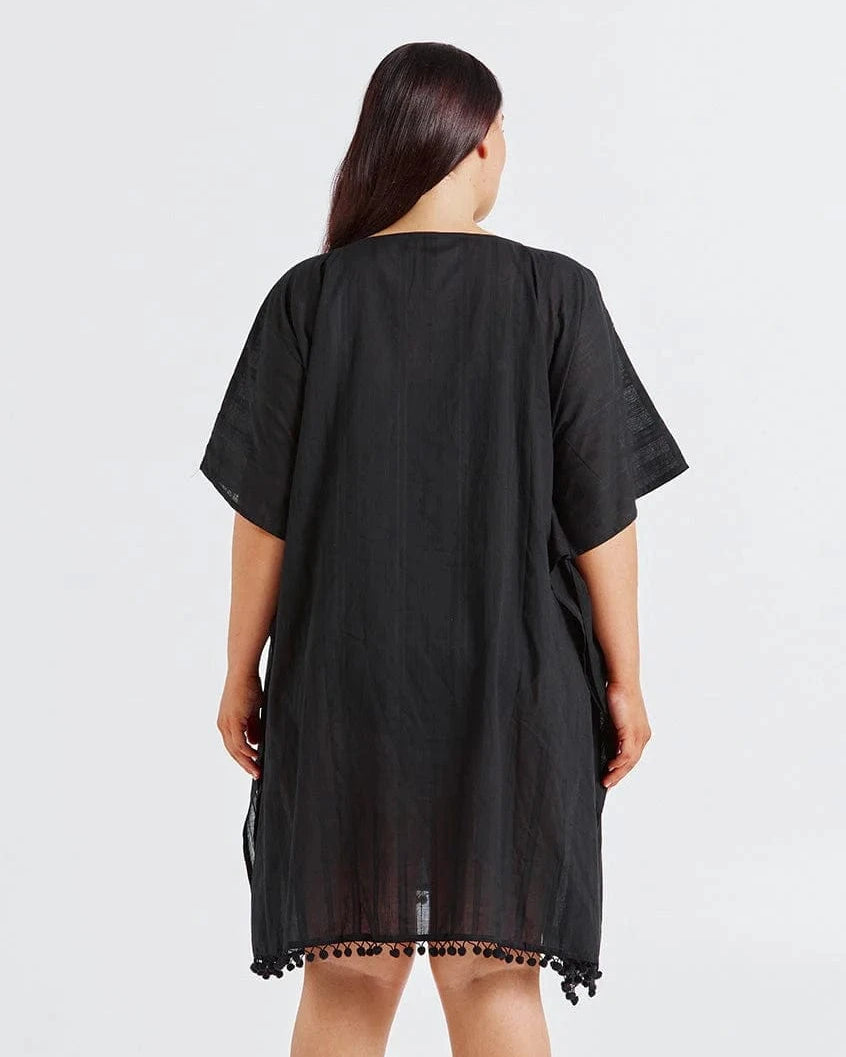 Capriosca Capriosca Cotton Kaftan Capriosca Cotton Kaftan Splash Swimwear