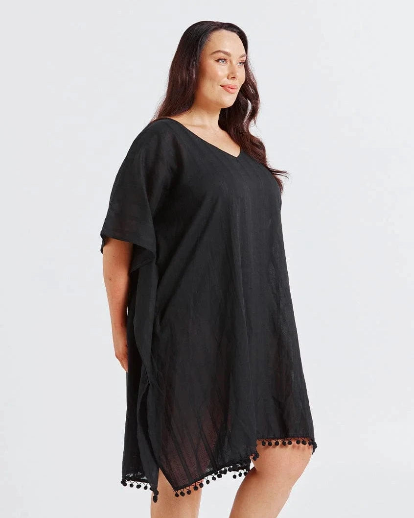 Capriosca Capriosca Cotton Kaftan Capriosca Cotton Kaftan Splash Swimwear