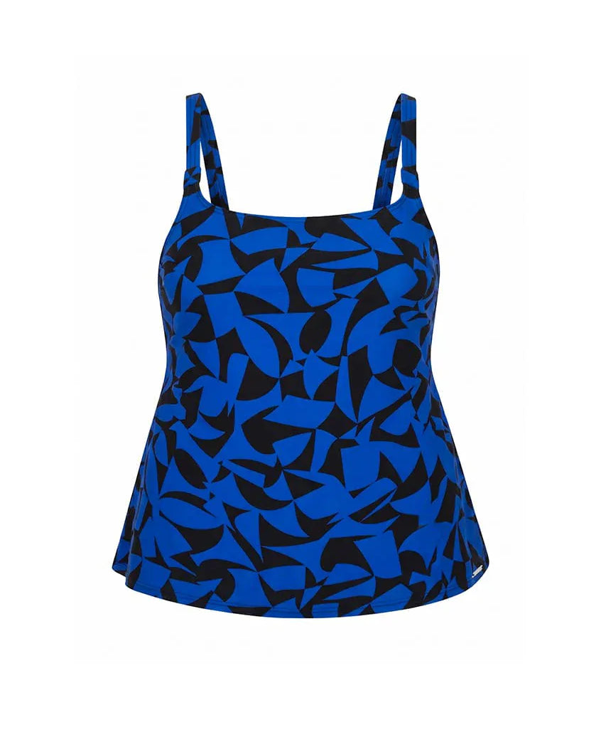 Capriosca Capriosca Regatta Tank Tankini Top Capriosca Regatta Tank Tankini Top Splash Swimwear Tankini Tops