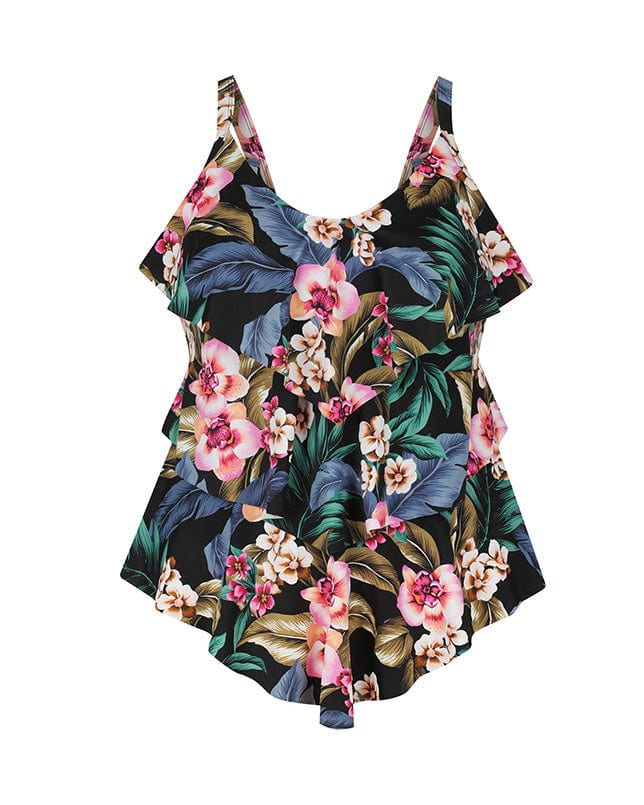Capriosca Capriosca Waikiki 3 Tier Tankini Top Capriosca Waikiki 3 Tier Tankini Top Splash Swimwear Tankini Tops