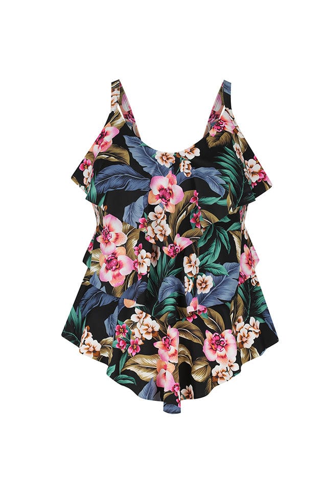 Capriosca Capriosca Waikiki 3 Tier Tankini Top Capriosca Waikiki 3 Tier Tankini Top Splash Swimwear Tankini Tops