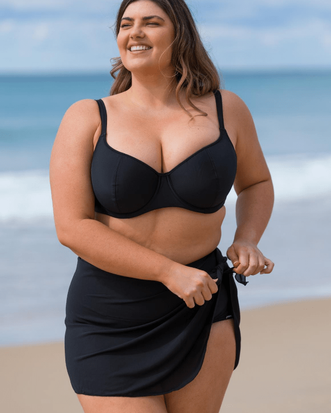 Capriosca Mesh Tie Skirt - Short Splash Swimwear Sarongs