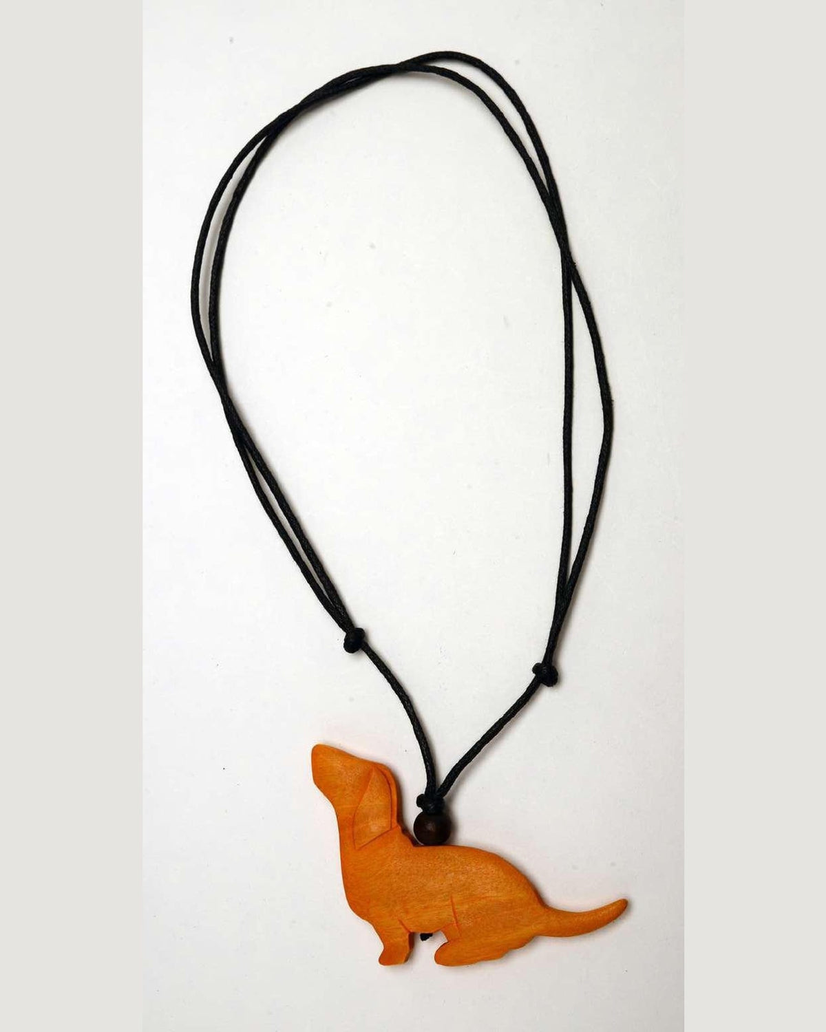 Cinnamon Creations Musturd Wood Dog Necklace N6-5748ME Musturd Wood Dog Necklace Splash Swimwear Accessories 1000018900