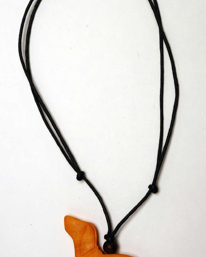 Cinnamon Creations Musturd Wood Dog Necklace N6-5748ME Splash Swimwear 1000018900