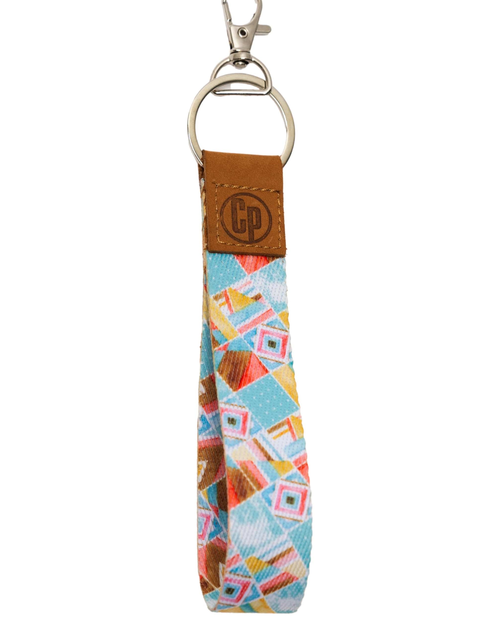 Collectapic Womens Canvas Key Tag - Square Patterns CKL-003 Splash Swimwear 1000018614
