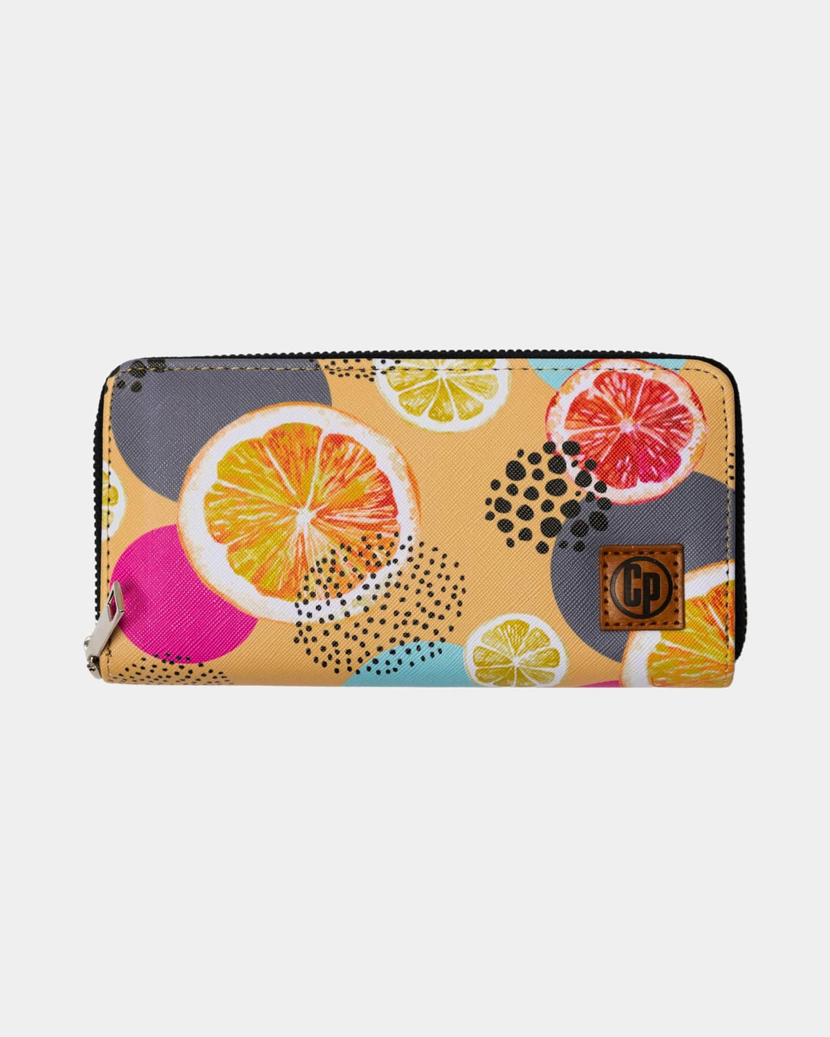 Collectapic Womens Wallet w/ Key Tag - Citrus CWW-003 Womens Wallet w/ Key Tag - Citrus Splash Swimwear 1000018619