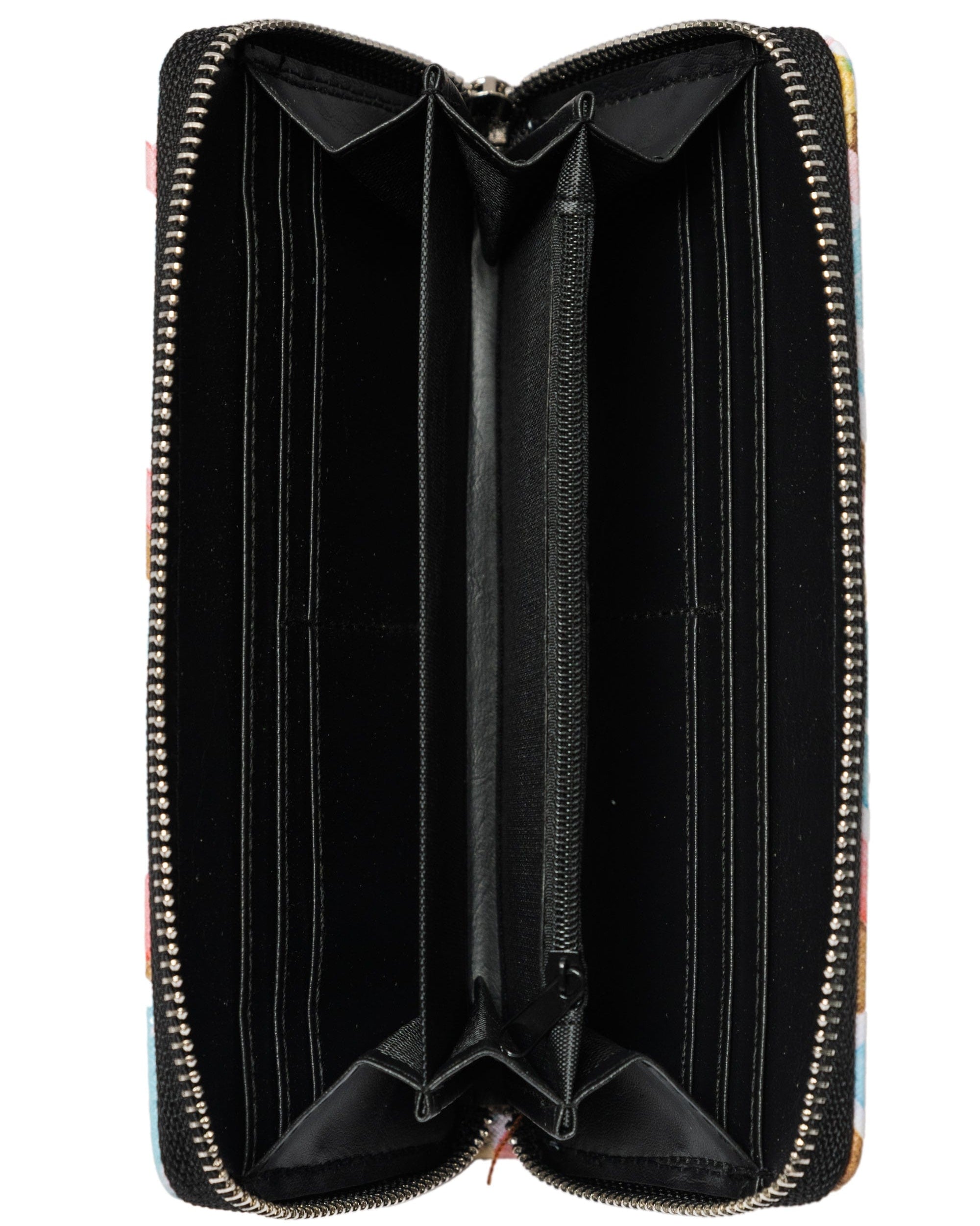 Collectapic Womens Wallet w/ Key Tag - Square Patterns CWW-010 Splash Swimwear 1000018622