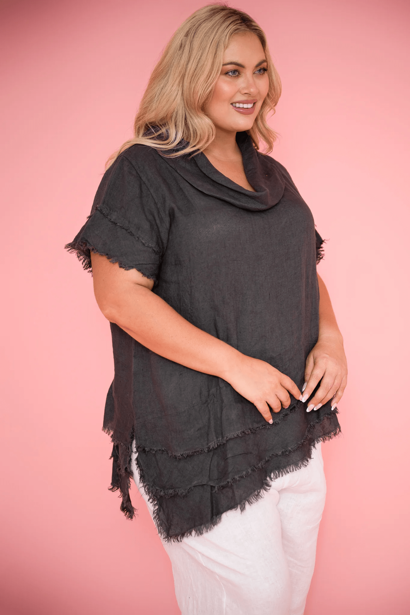 Donna Donna Gucci Top Donna Donna Tuscan Linen Top Splash Swimwear Tops