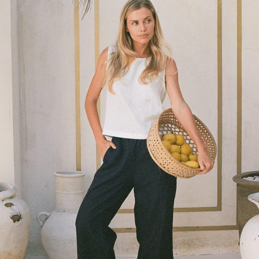 Elcee the Label ELDA Pant MARTHA Splash Swimwear Pants Black / XS 1000009882