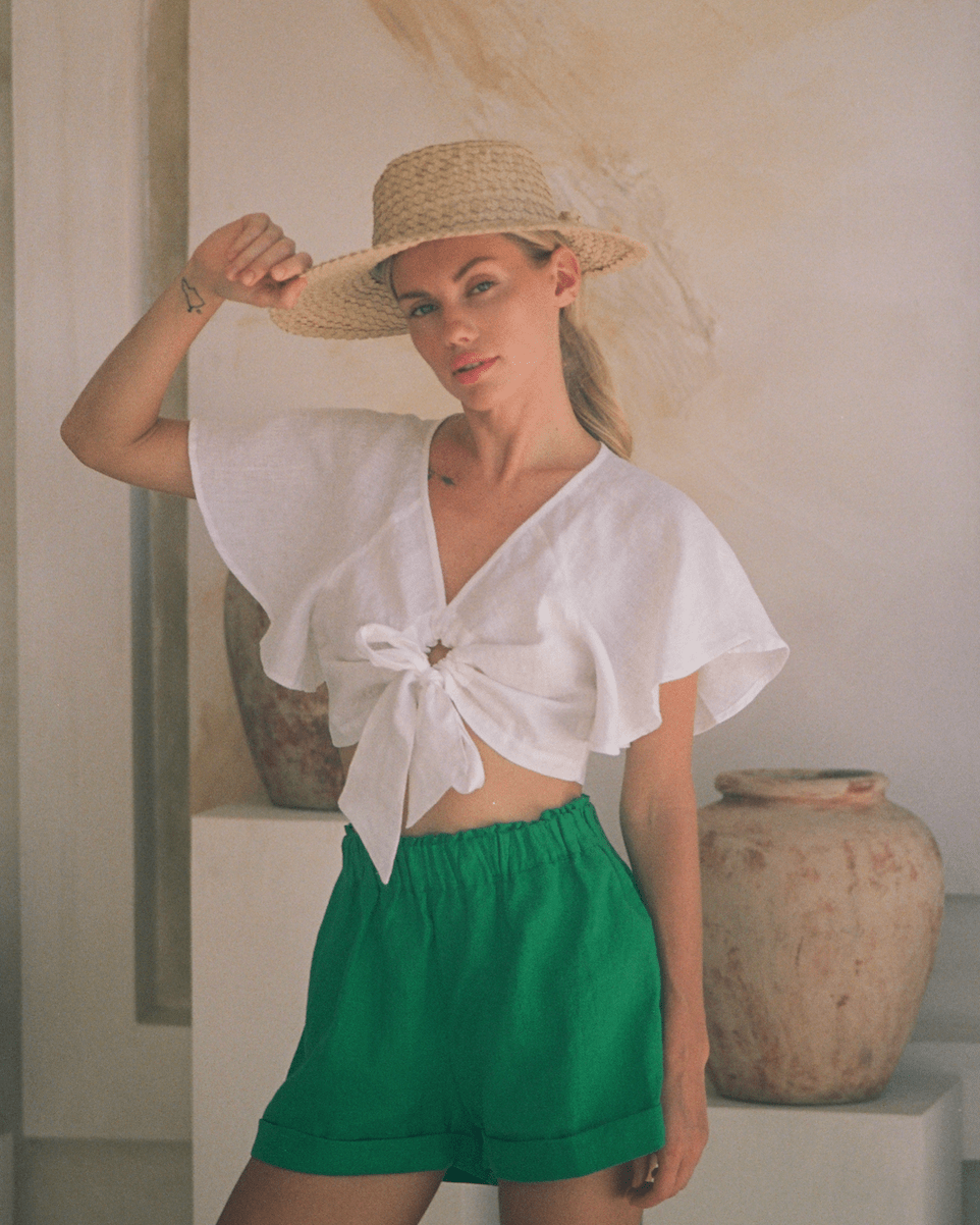 Elcee the Label JOLIE Top Splash Swimwear Tops