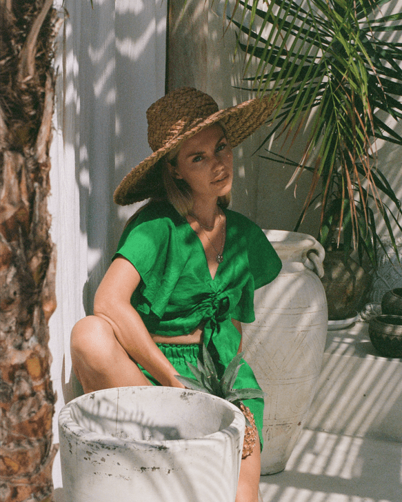 Elcee the Label JOLIE Top Splash Swimwear Tops