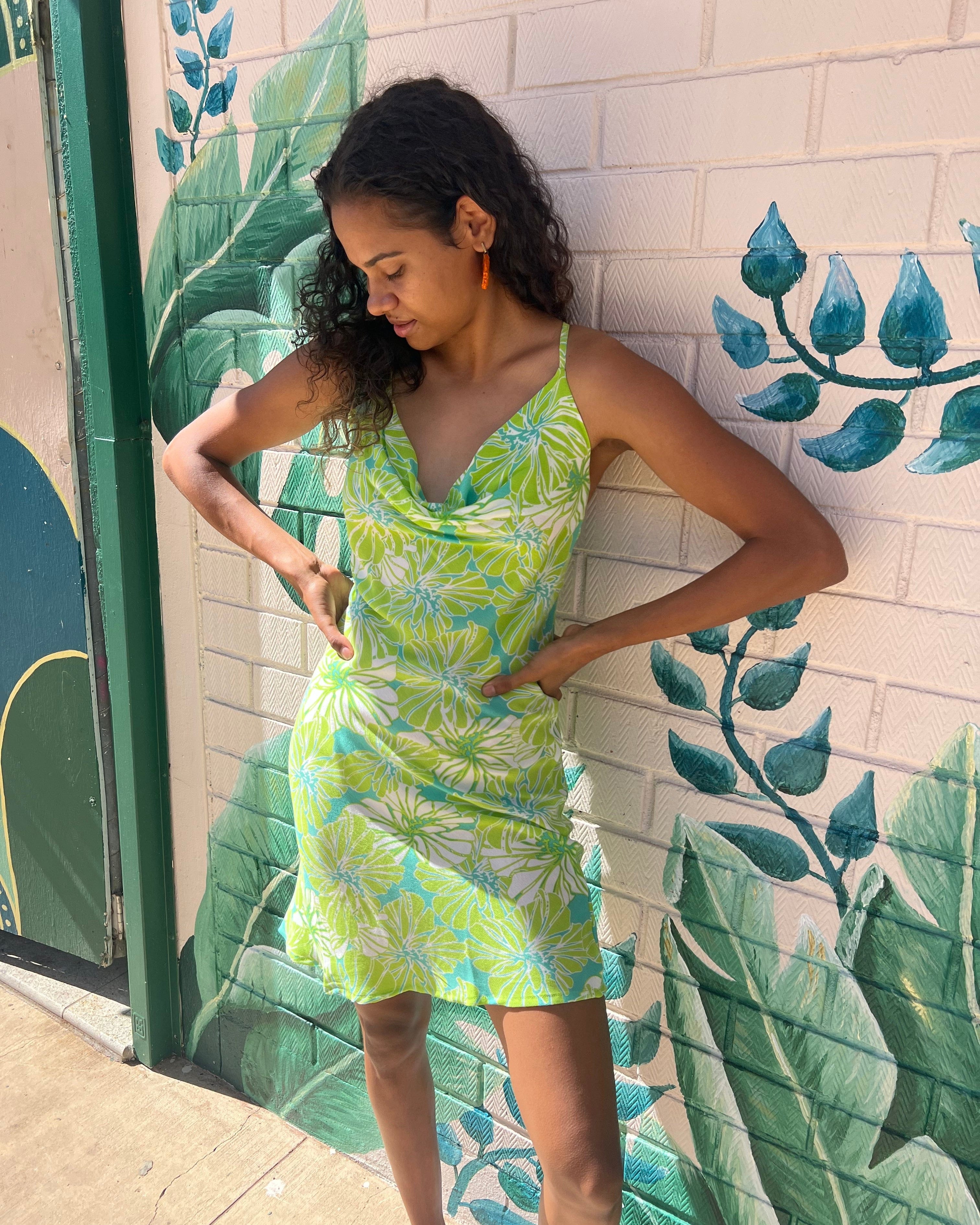 Elcee the Label Dresses Summer Floral Tipsy Mini Dress