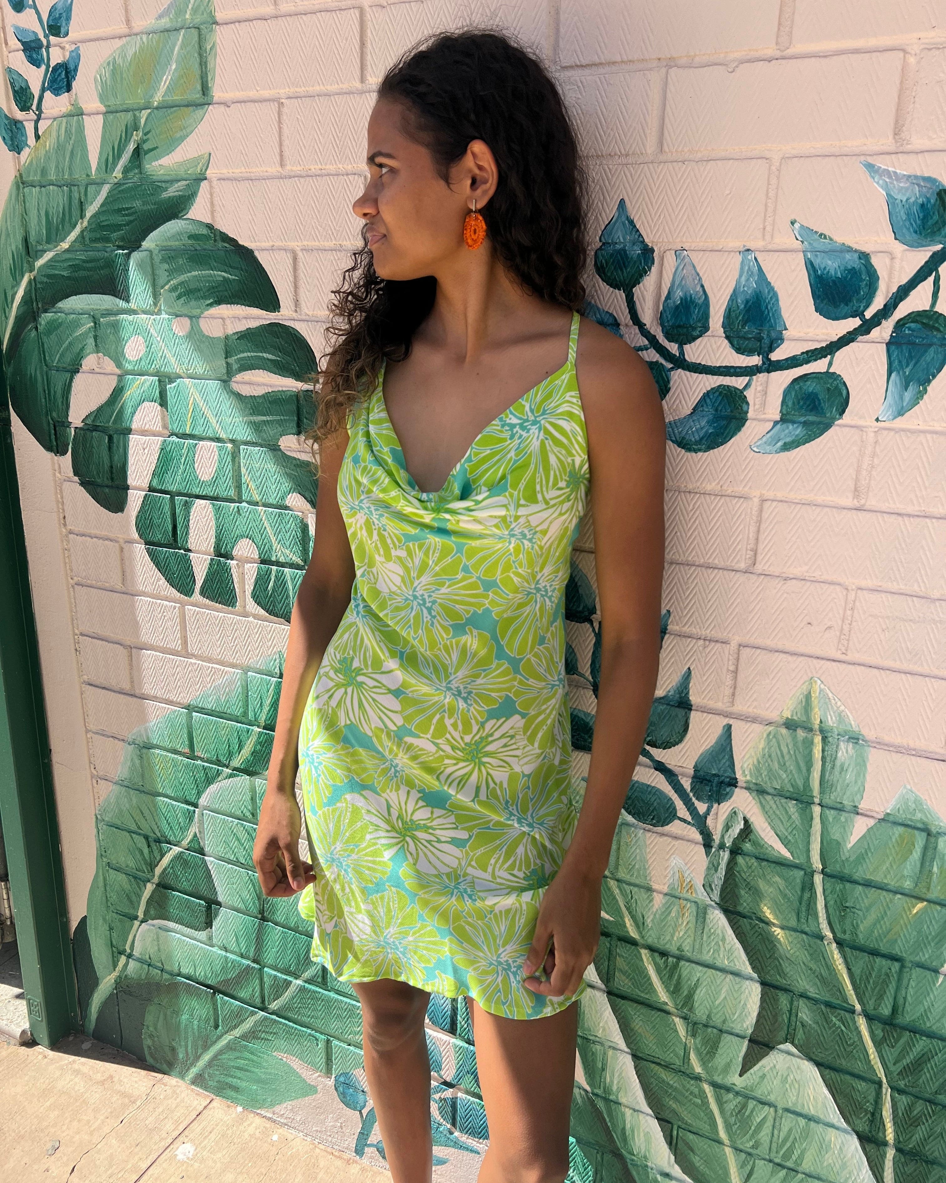 Elcee the Label Dresses Summer Floral Tipsy Mini Dress