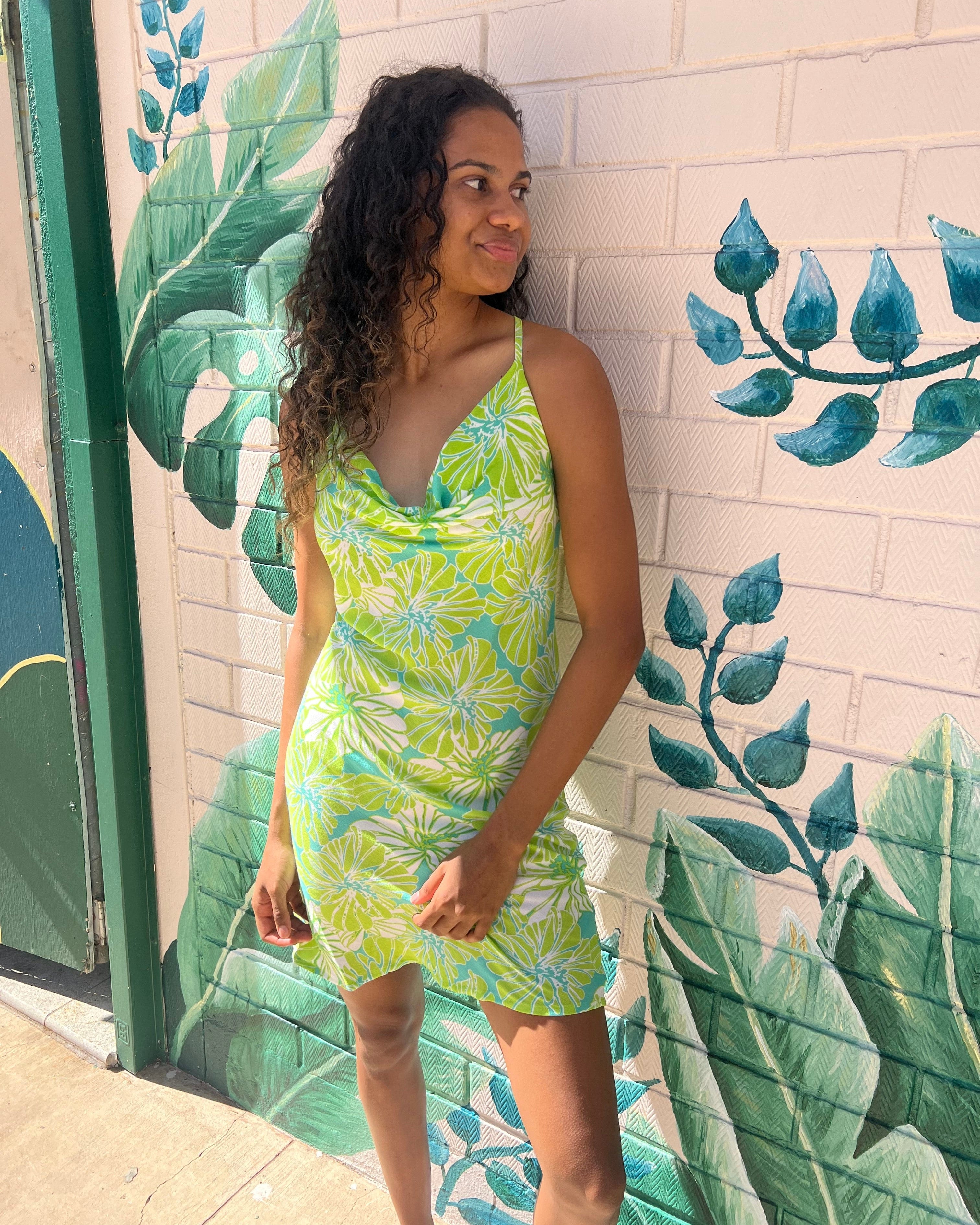 Elcee the Label Dresses Summer Floral Tipsy Mini Dress