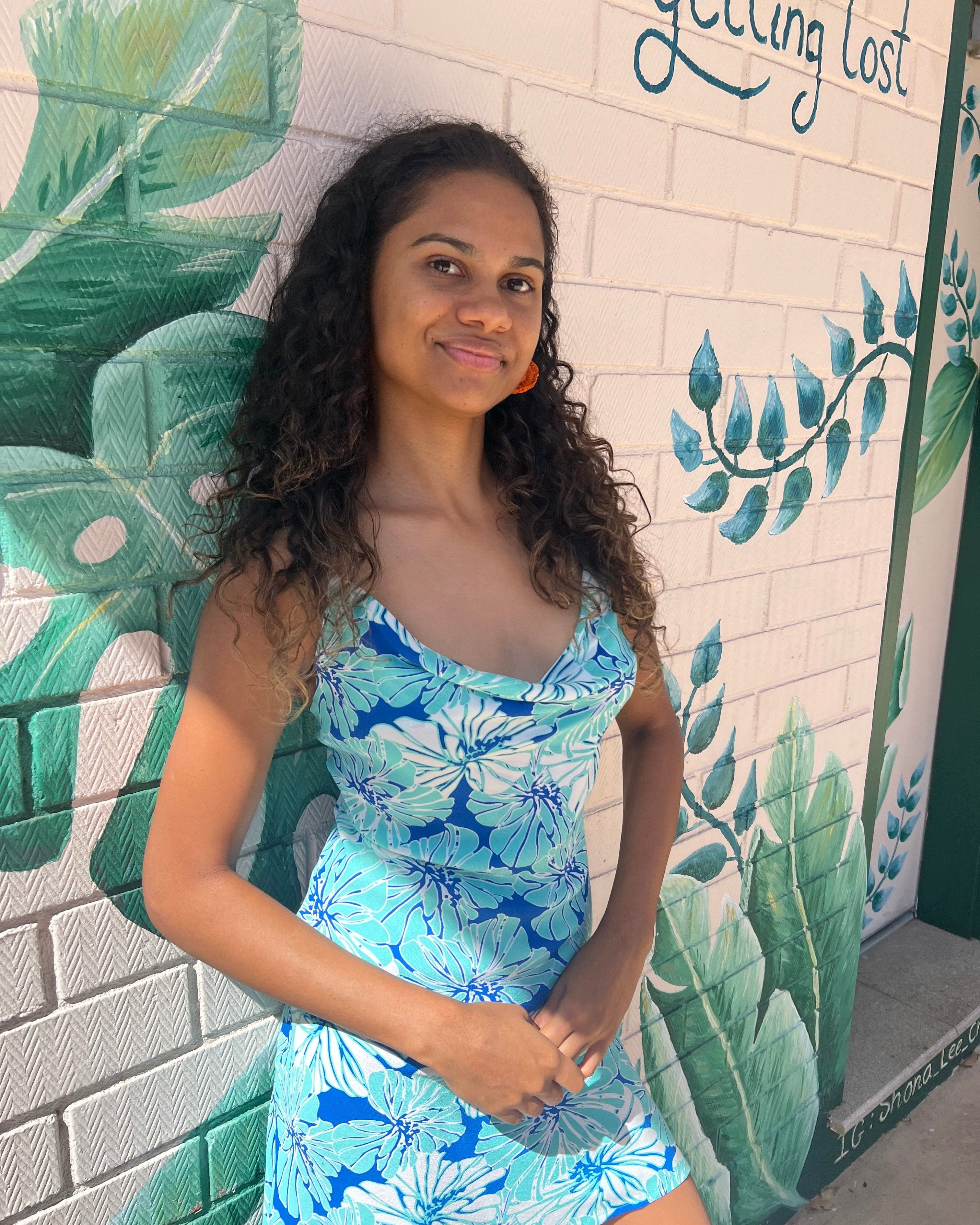 Elcee the Label Dresses Summer Floral Tipsy Mini Dress