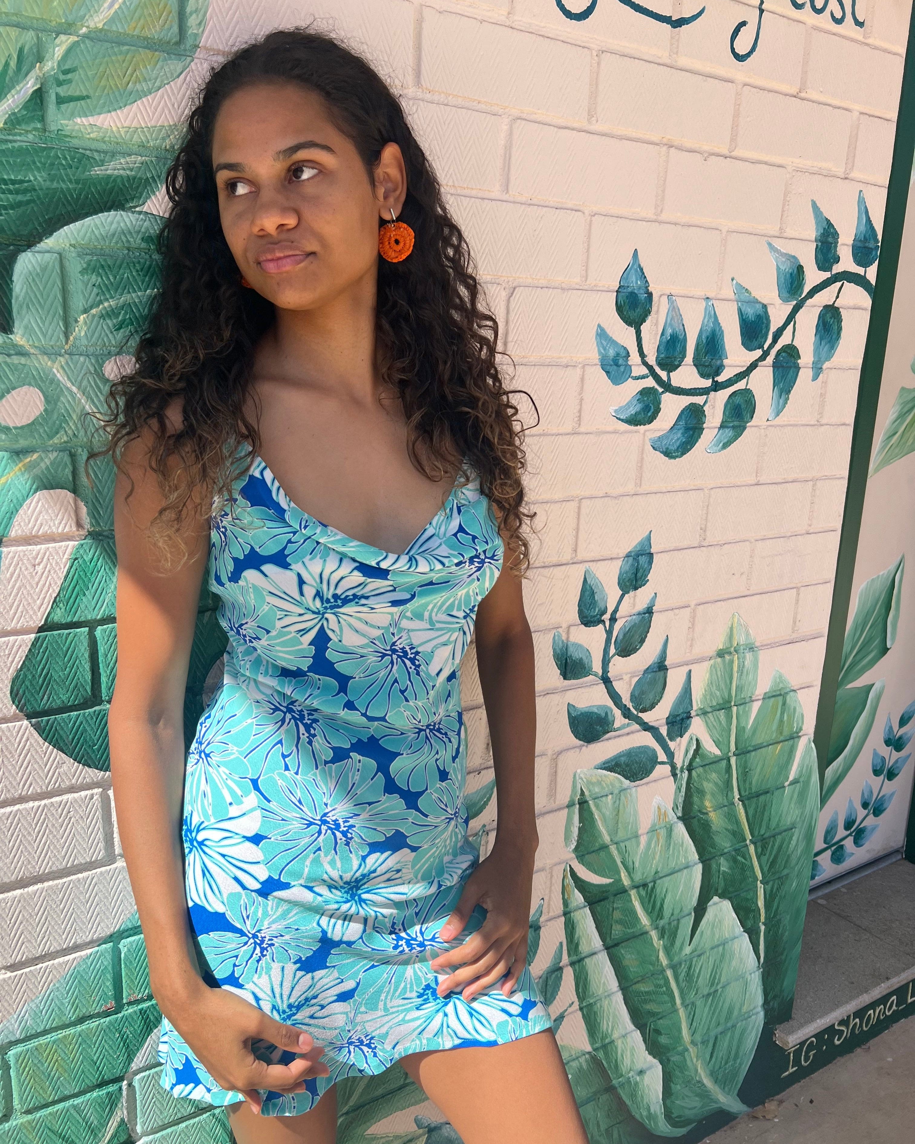 Elcee the Label Dresses Summer Floral Tipsy Mini Dress