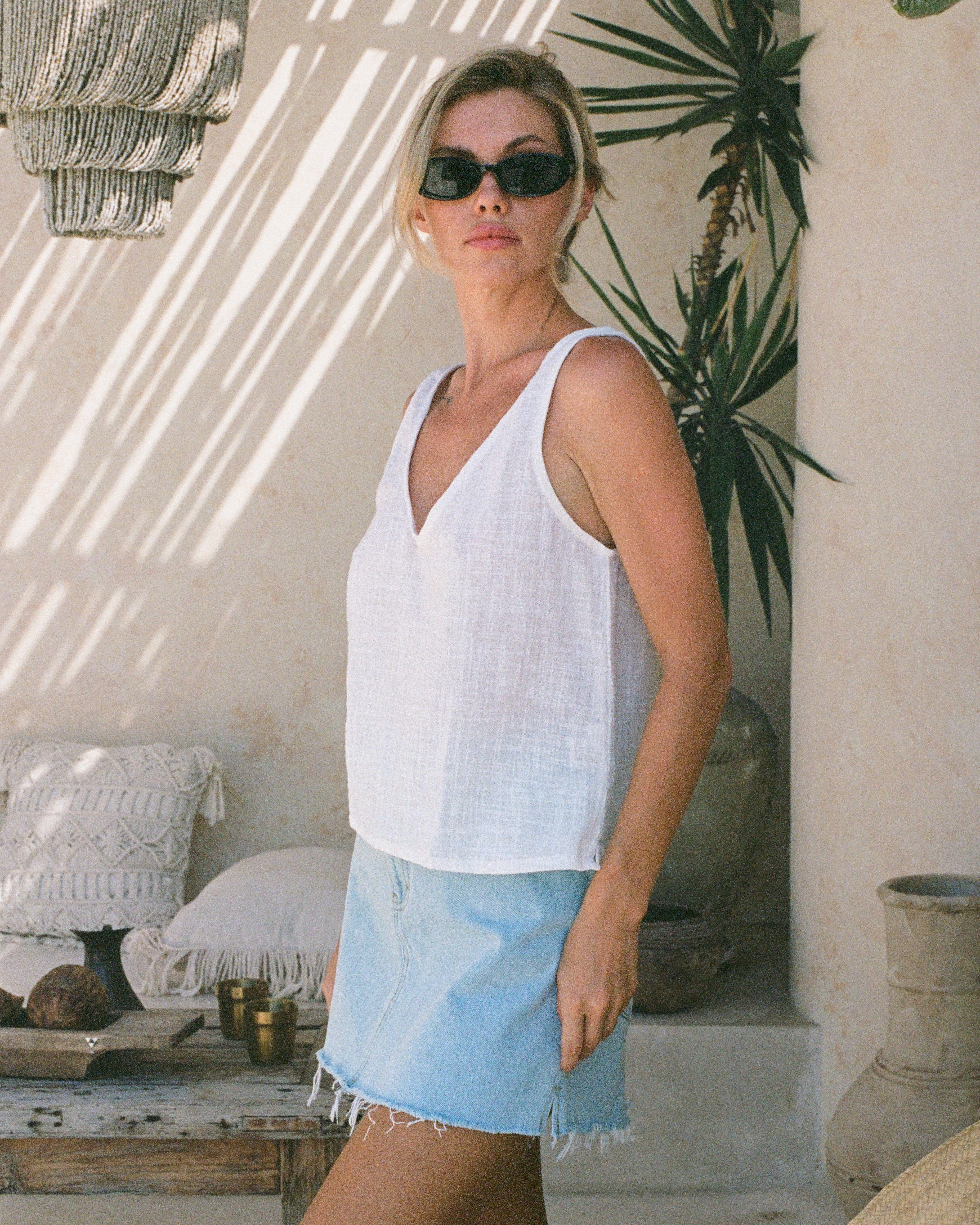 Elcee the Label TIKI Top Splash Swimwear Tops