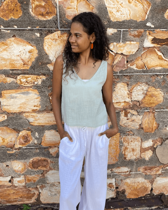 Elcee the Label TIKI Top Splash Swimwear Tops