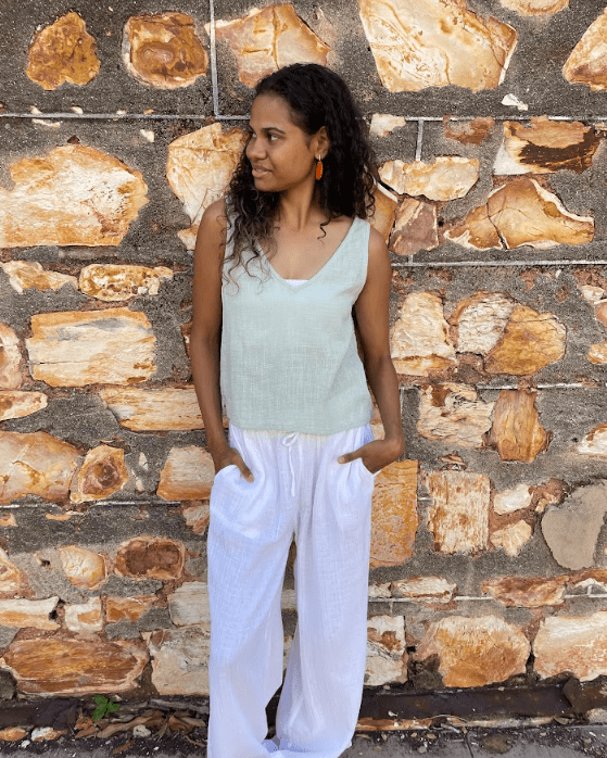 Elcee the Label TIKI Top Splash Swimwear Tops