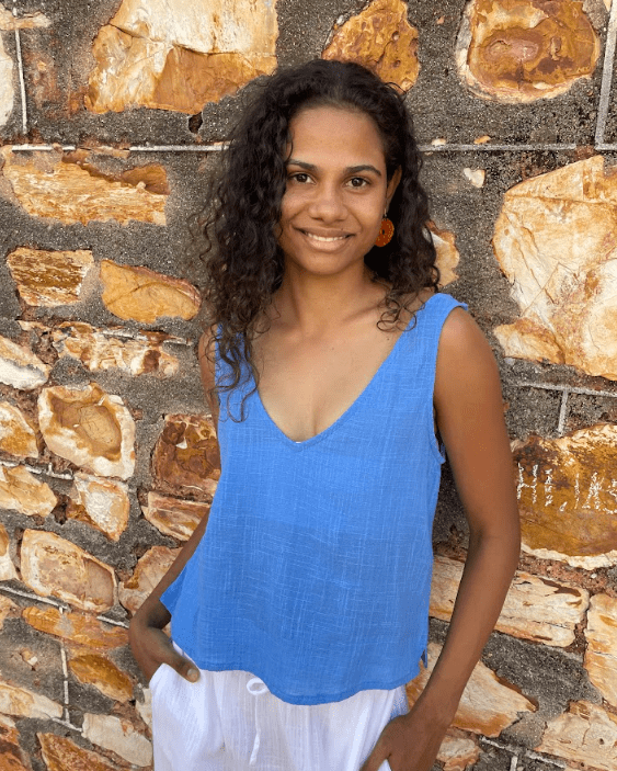 Elcee the Label TIKI Top Splash Swimwear Tops