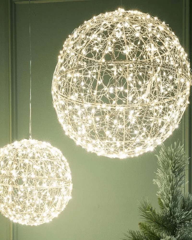 Florabelle Living Celestial Light Up Ball 40cm X250047 Celestial Light Up Ball 40cm Splash Swimwear Chirstmas Decorations