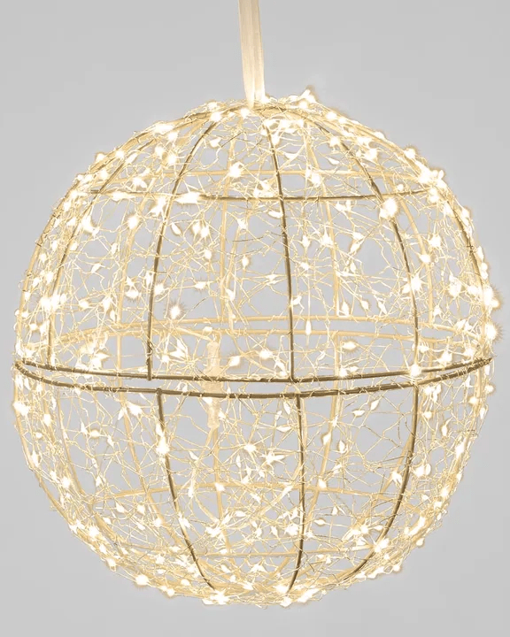 Florabelle Living Celestial Light Up Ball 40cm X250047 Celestial Light Up Ball 40cm Splash Swimwear Chirstmas Decorations