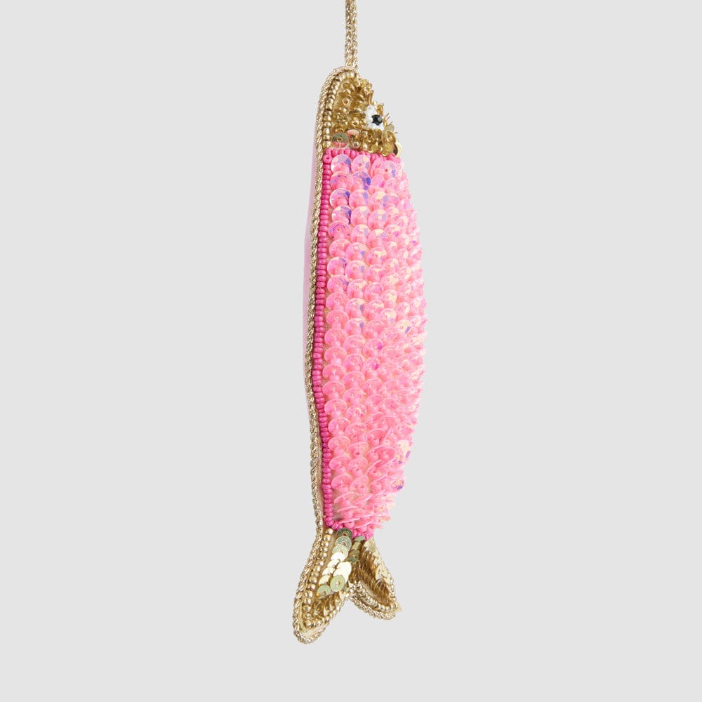 Florabelle Living Ciao Bella Fish Decoration Pink X260673 Ciao Bella Fish Decoration Pink Splash Swimwear Christmas Decoration 9339483302969