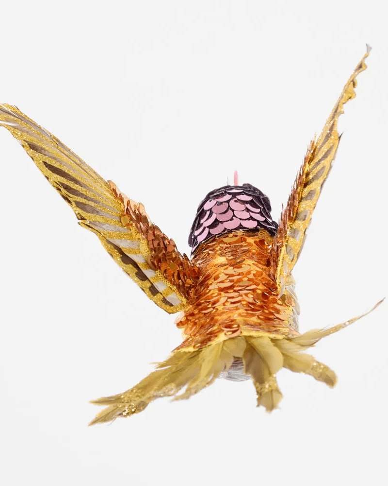 Florabelle Living Conti Sequin Hummingbird Tree Decoration X250944 Conti Sequin Hummingbird Tree Decoration Splash Swimwear Chirstmas Decorations