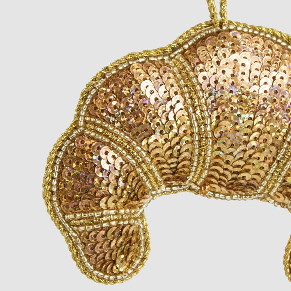Florabelle Living Le Croissant Sequin Decoration X261023 Le Croissant Sequin Decoration Splash Swimwear Christmas Decoration 9339483305373