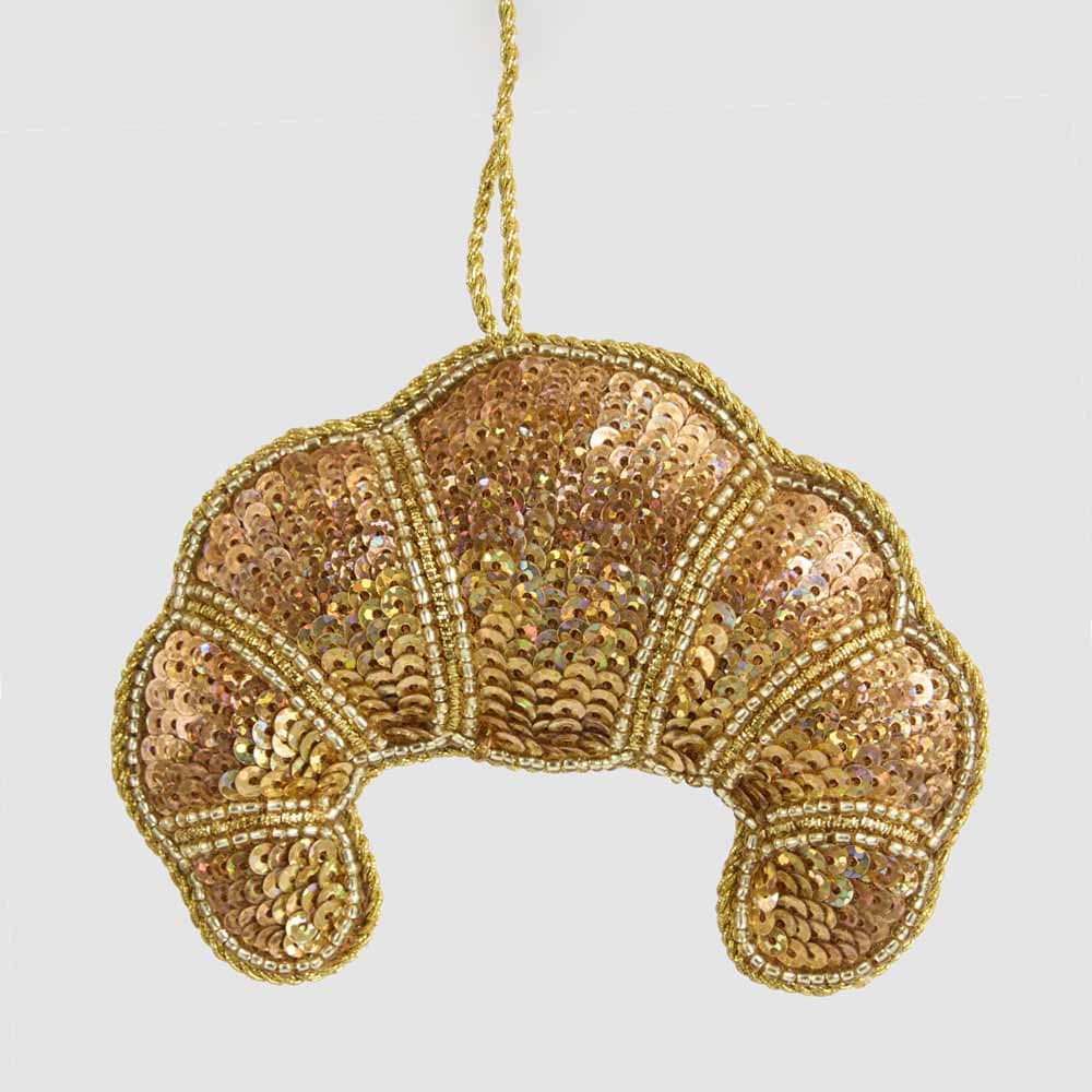 Florabelle Living Le Croissant Sequin Decoration X261023 Le Croissant Sequin Decoration Splash Swimwear Christmas Decoration 9339483305373