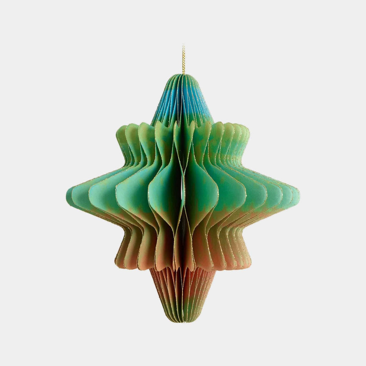 Florabelle Living Paper Star Decoration Large Multi Colour X260479 Paper Star Decoration Large Multi Colour Splash Swimwear Christmas Decoration 9339483309197