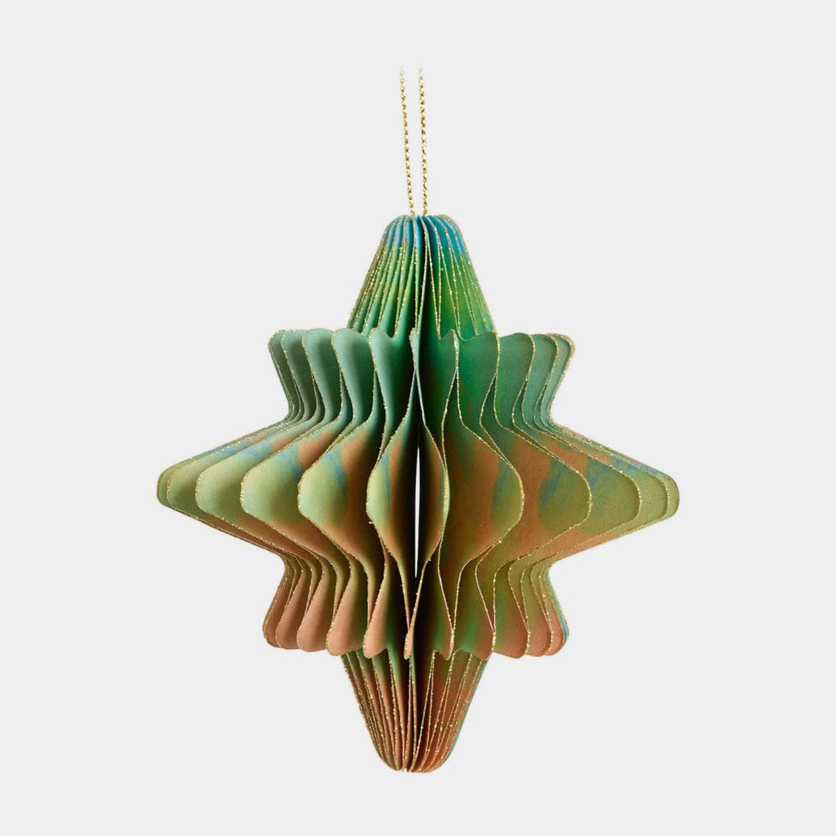 Florabelle Living Paper Star Decoration Small Multi Colour X260475 Paper Star Decoration Small Multi Colour Splash Swimwear Christmas Decoration 9339483309159
