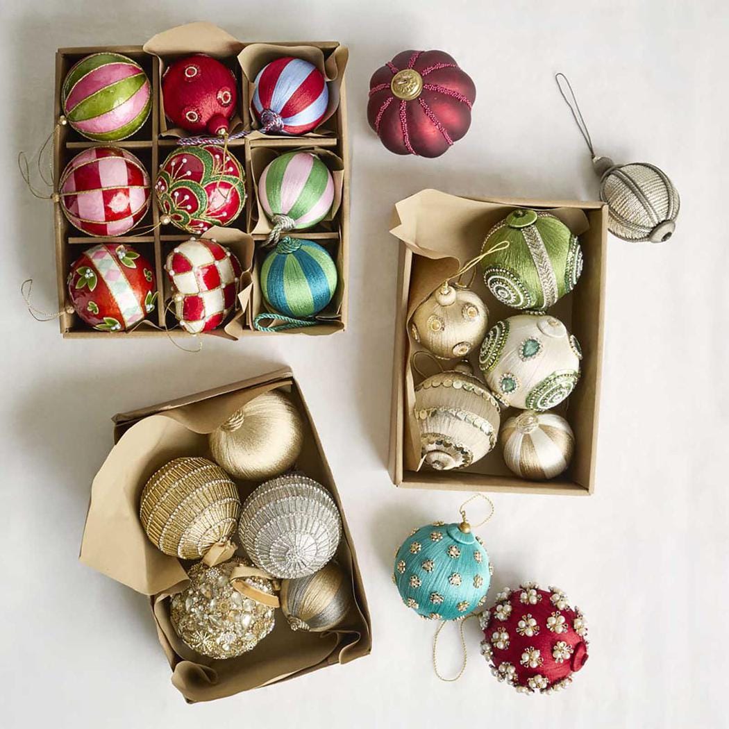 Florabelle Living Stripe Handpainted Capiz Bauble Green & Pink X260863 Stripe Handpainted Capiz Bauble Green & Pink Splash Swimwear Christmas Decoration 9339483304376