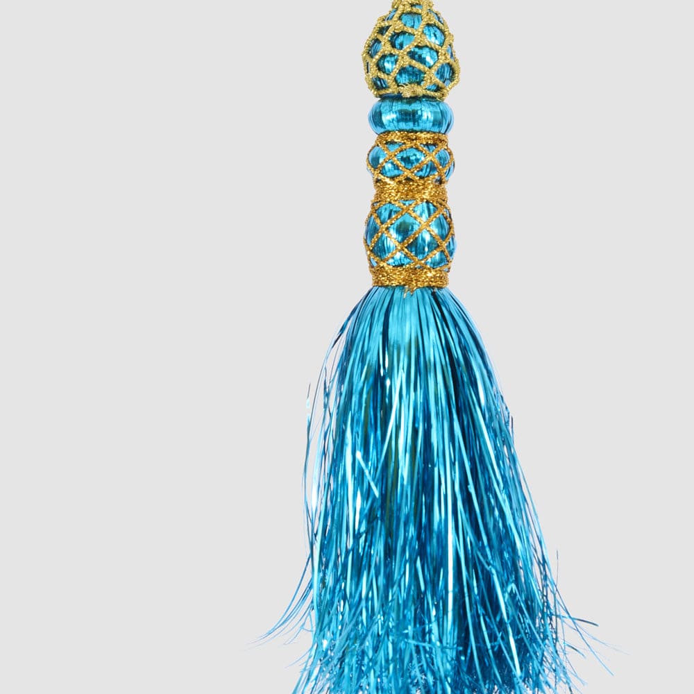 Florabelle Living Tinseltown Tassel Decoration Turquoise X260556 Tinseltown Tassel Decoration Turquoise Splash Swimwear Christmas Decoration 9339483301504