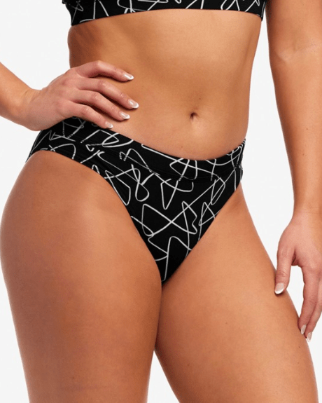 Funkita Bikini Bottoms Ladies Sports Brief - Texta Mess
