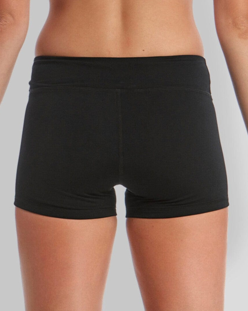 Funkita Ladies Swim Boy Leg - Still Black Funkita Boyleg Pant Splash Swimwear Bikini Bottoms