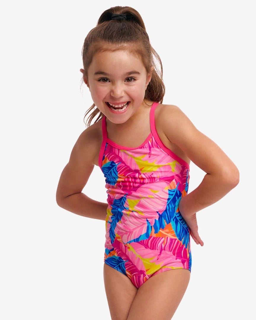 Funkita Toddler Girl's Printed One Piece - Just Jungle Funkita Toddler Girl's Printed One Piece - Just Jungle Splash Swimwear One Pieces