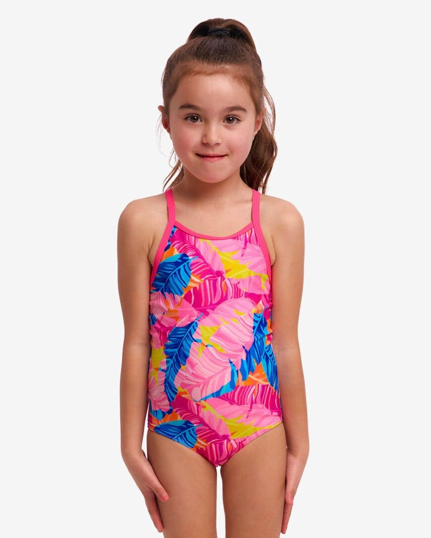 Funkita Toddler Girl's Printed One Piece - Just Jungle Funkita Toddler Girl's Printed One Piece - Just Jungle Splash Swimwear One Pieces