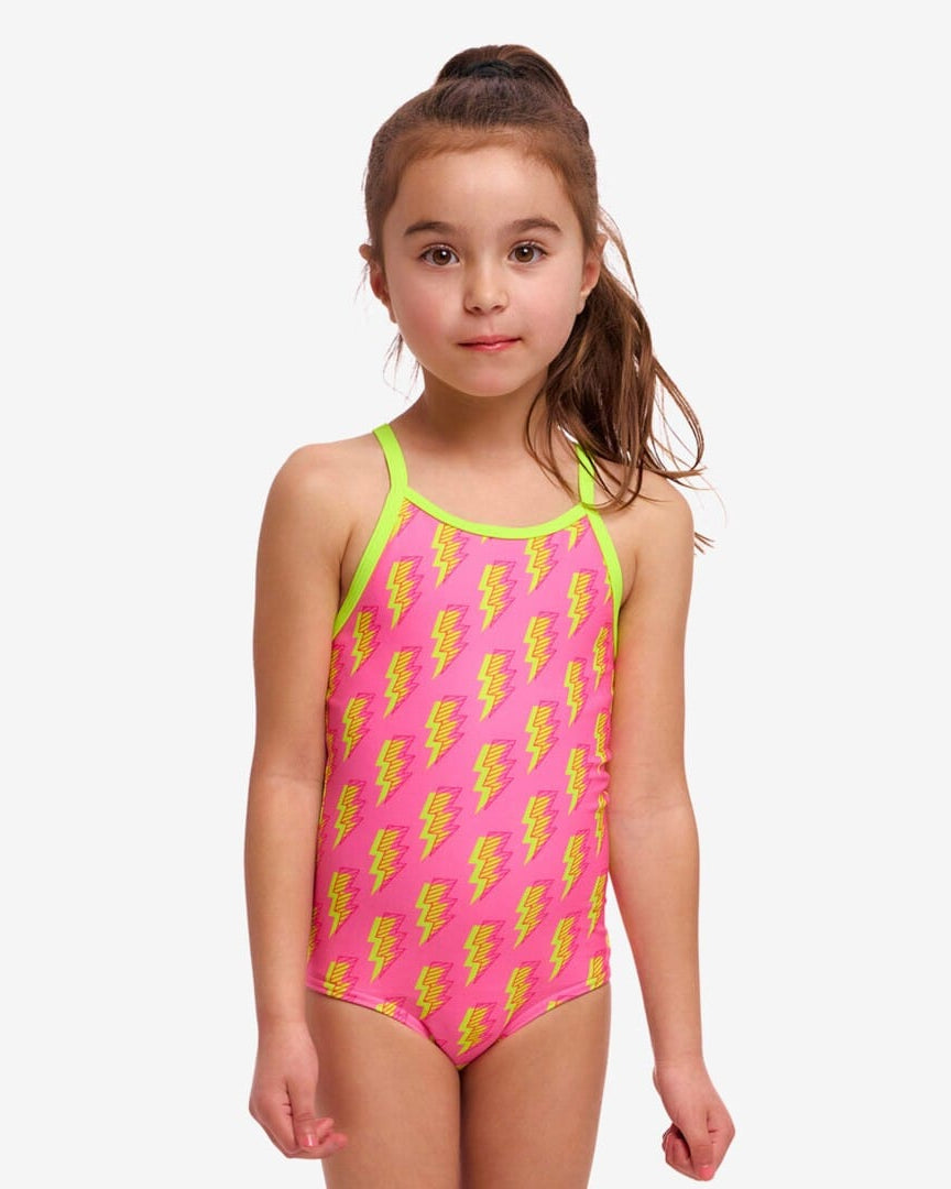 Funkita Toddler Girl's Printed One Piece - Stunner Funkita Toddler Girl's Printed One Piece - Stunner Splash Swimwear Bikini Bottoms