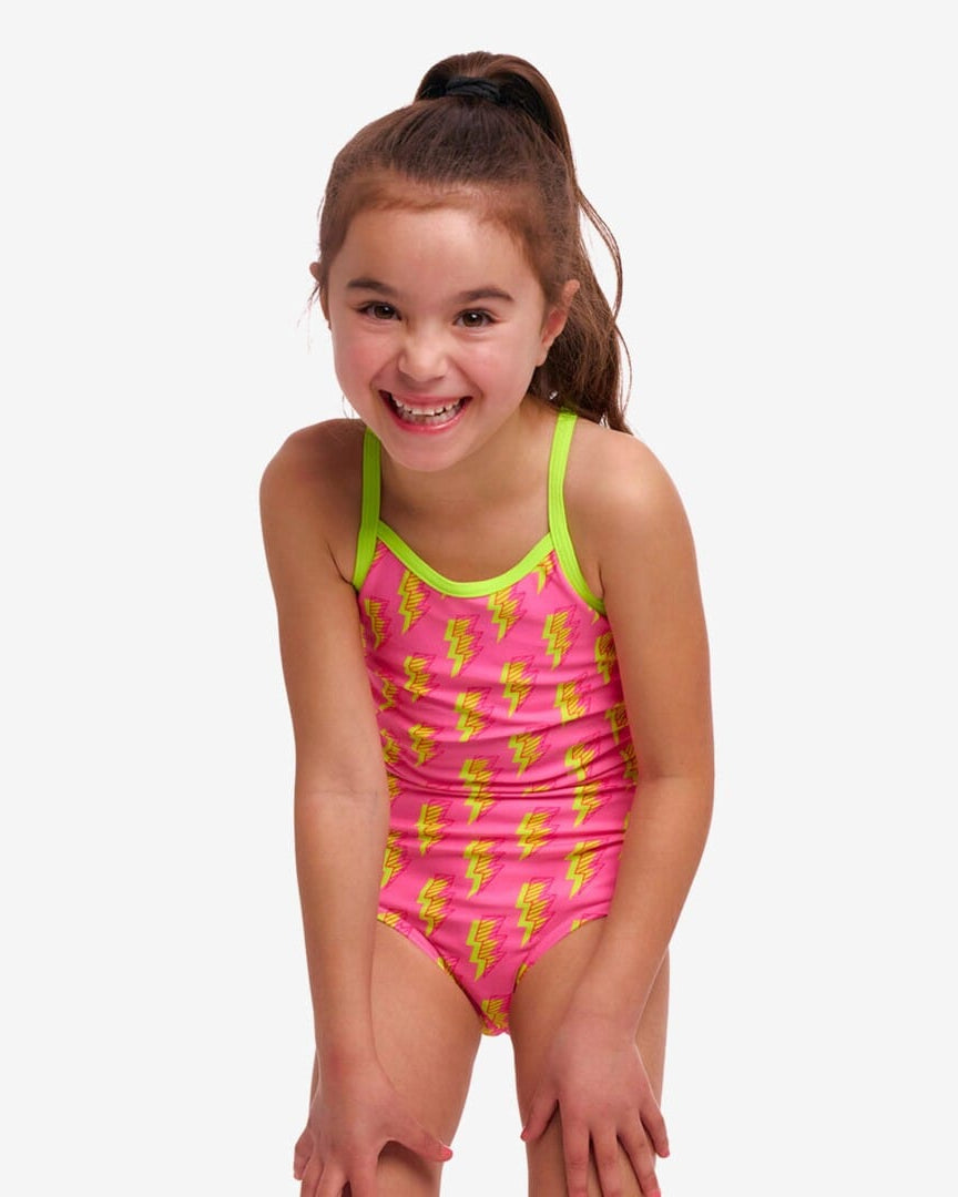 Funkita Toddler Girl's Printed One Piece - Stunner Funkita Toddler Girl's Printed One Piece - Stunner Splash Swimwear Bikini Bottoms